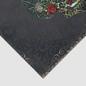 宝石スパイダースカル&バラグラムゴシックパーティー 薄葉紙 (詳細)