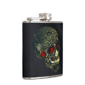 宝石スパイダースカル&バラグラムゴシックFiligree フラスク (右)