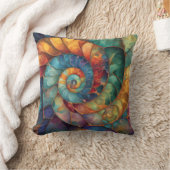 宝石スパイラルシェル クッション (ブランケット)