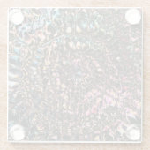 宝石スパイラル ガラスコースター (裏面)