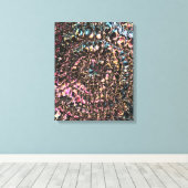 宝石スパイラル キャンバスプリント (インサイチュ (ウッドフロア))