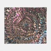 宝石スパイラル フリースブランケット (正面(横))