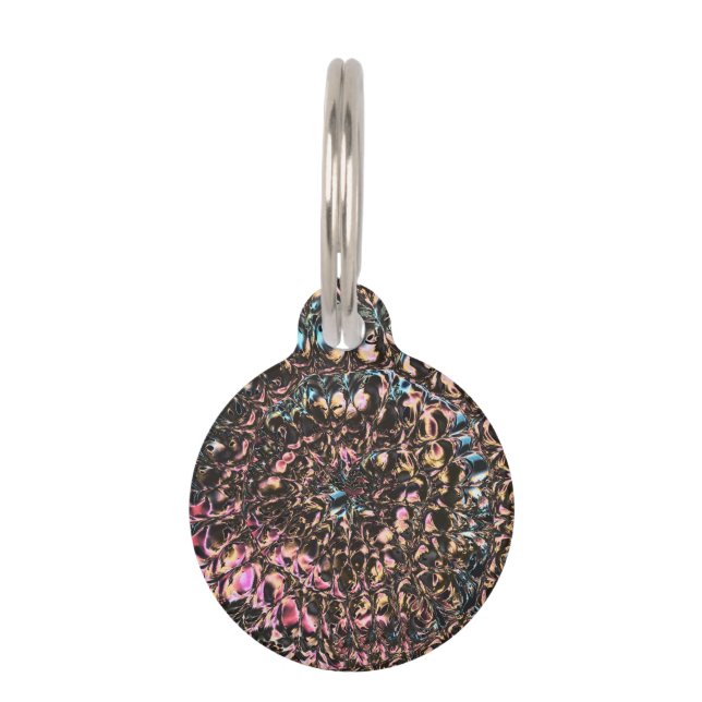 宝石スパイラル ペット　ネームタグ (裏面)