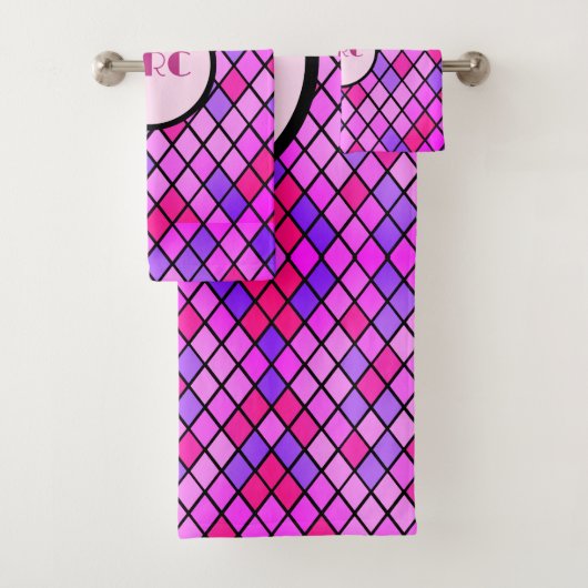 宝石ダイヤモンドパーソナライズされた バスタオルセット (インサイチュ)