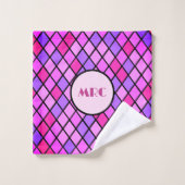 宝石ダイヤモンドパーソナライズされた バスタオルセット (ウォッシュタオル)