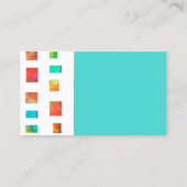 宝石トーモダンンのビジネスカスタムカードテンプレート 名刺 (裏面)