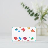 宝石トーモダンンのビジネスカスタムカードテンプレート 名刺 (スタンド正面)