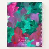 宝石トーンのSPWWTouchスパイラルノートブック ノートブック (裏面)