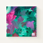 宝石トーンのSPWWTouchスパイラルノートブック ノートブック (裏面)