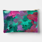 宝石トーンのSPWWTouchプリントカットソーバッグ アクセサリーポーチ (裏面)