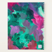 宝石トーンのSPWWTouch大きな月プランナー プランナー手帳 (裏面)