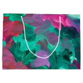 宝石トーンのSPWWTouch ラージペーパーバッグ (裏面)