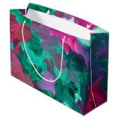 宝石トーンのSPWWTouch ラージペーパーバッグ (裏面アングル)