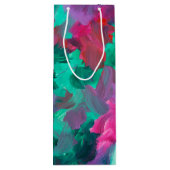 宝石トーンのSPWWTouch ワインギフトバッグ (裏面)