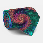 宝石トーンフラクタル ネクタイ (ロール)