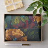 宝石トーン素晴らしフローラ組織分離紙 薄葉紙 (ギフト)