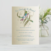 宝石ドラゴンフライリハーサルディナー招待状 招待状 (スタンド正面)