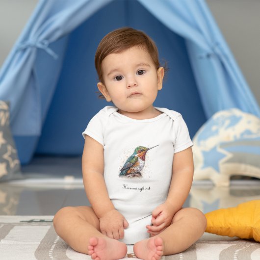 宝石ハミングバードセレナーデカスタムー ベビーボディスーツ