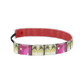 宝石パターン アスレチックヘッドバンド (左)