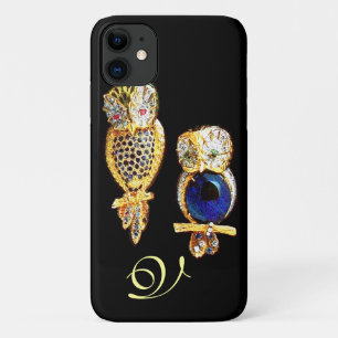 宝石フール,金ゴールド,ブルーサファイア,トパズホワイトパール iPhone 11 ケース
