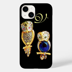 宝石フール,金ゴールド,ブルーサファイア,トパズホワイトパール Case-Mate iPhone 14ケース