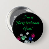 宝石ボタン 缶バッジ (正面&裏面)