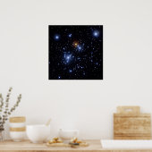 宝石ボックスまたはカッパクラシスクラスター ポスター (キッチン)