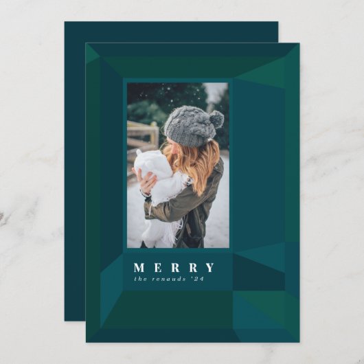 宝石メリー宝石ホリデーカード シーズンカード (正面/裏面)