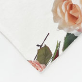 宝石モノグラム文字Q フリースブランケット (角)