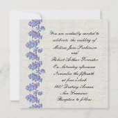 宝石ラベ葉ン結婚ズ 招待状 (裏面)