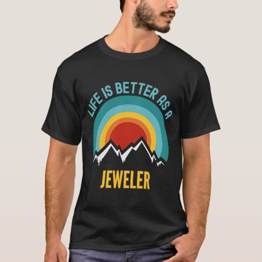 宝石商として Tシャツ (正面)