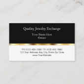 宝石商の名刺 名刺 (裏面)