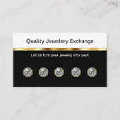 宝石商の名刺 名刺 (正面)