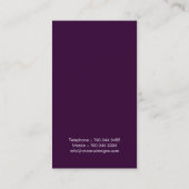 宝石商の名刺 名刺 (裏面)