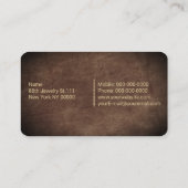 宝石商名刺 名刺 (裏面)