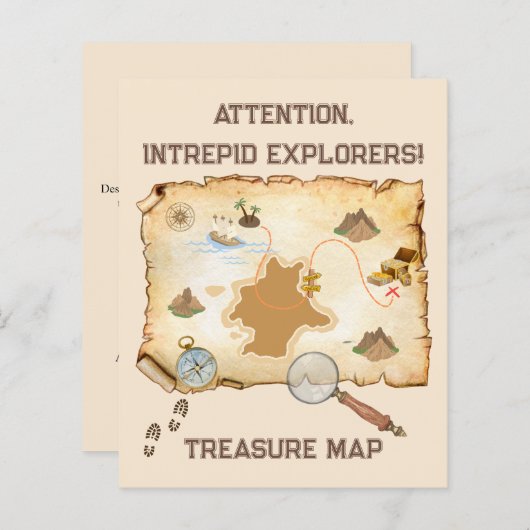 宝石地図紙シート (正面/裏面)