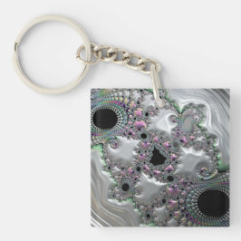 宝石大切キーリング キーホルダー