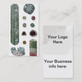 宝石屋のためのカスタマイズ可能な名刺 名刺 (正面/裏面)