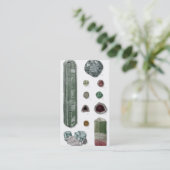 宝石屋のためのカスタマイズ可能な名刺 名刺 (スタンド正面)