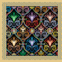 宝石数々の色トートバッグ