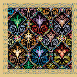 宝石数々の色トートバッグ トートバッグ