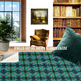 宝石深 シェルパブランケット
