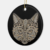 宝石猫セラミックオーナメント セラミックオーナメント (左)