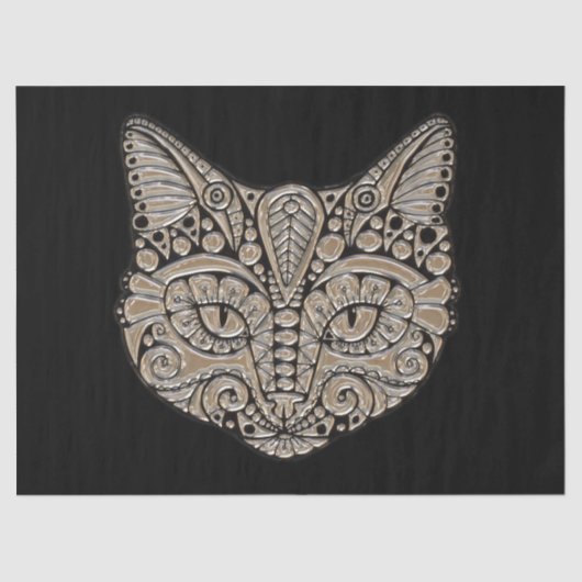 宝石猫ティッシュペーパー 薄葉紙 (正面)