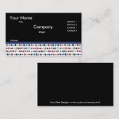 宝石用原石の名刺 名刺 (正面/裏面)