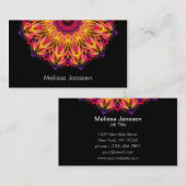 宝石用原石の夢-曼荼羅 名刺 (正面/裏面)