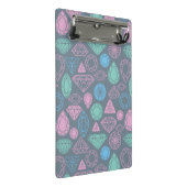 宝石用原石アイコンパターン ミニクリップボード (アングル)