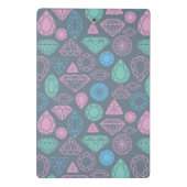 宝石用原石アイコンパターン ミニクリップボード (裏面)