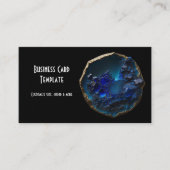 宝石結晶サファイア 名刺 (正面)