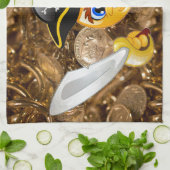 宝石絵文字 キッチンタオル (折り畳み)